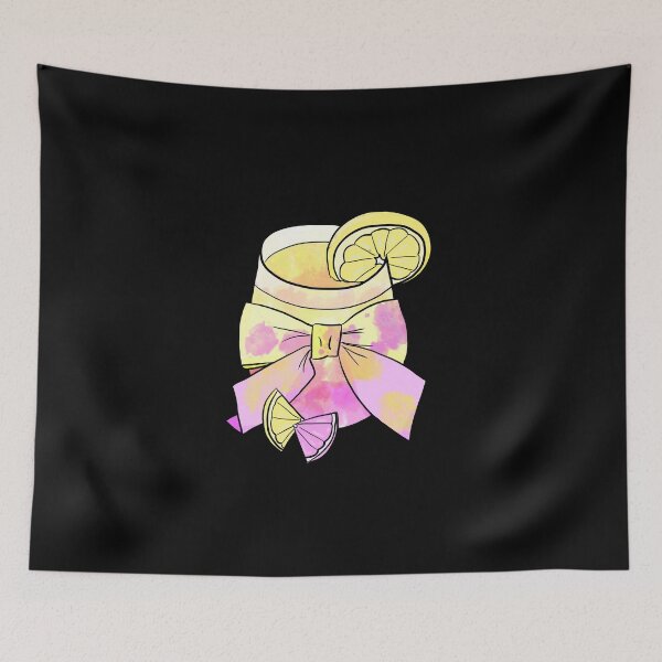 Item preview, Pink Summer Lemonade Bow - Black designed and sold by FoxfireStardust.