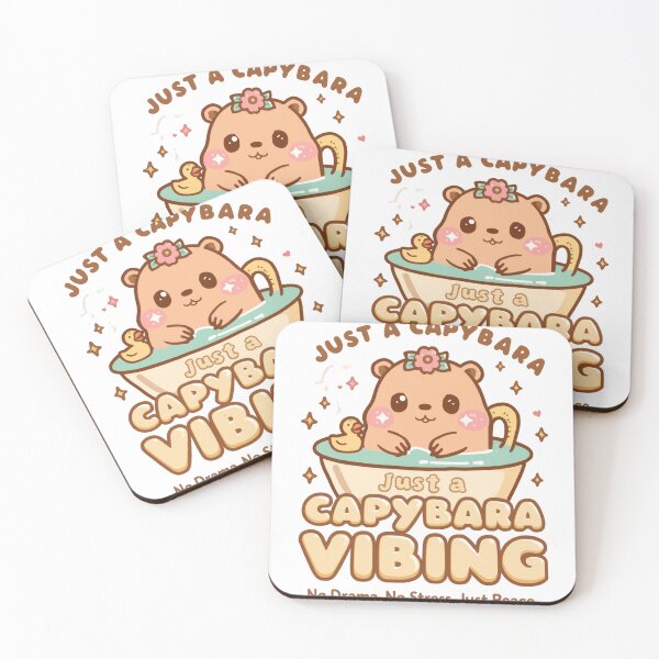 Item preview, Cute Kawaii Capybara T-Shirt designed and sold by BornFabulous.