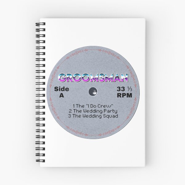 Item preview, Groomsman Shirt – Vinyl Record Wedding Design – Bachelor Party Te designed and sold by MusicFanTees.
