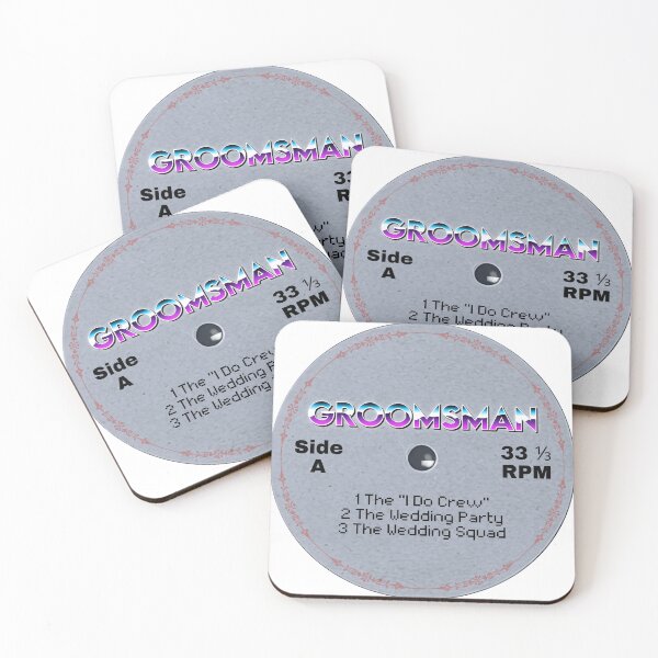 Item preview, Groomsman Shirt – Vinyl Record Wedding Design – Bachelor Party Te designed and sold by MusicFanTees.