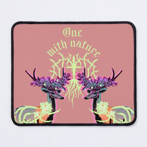 Item preview, One with Nature-Pastel Deers with floral Antlers  designed and sold by mooncakekaro.