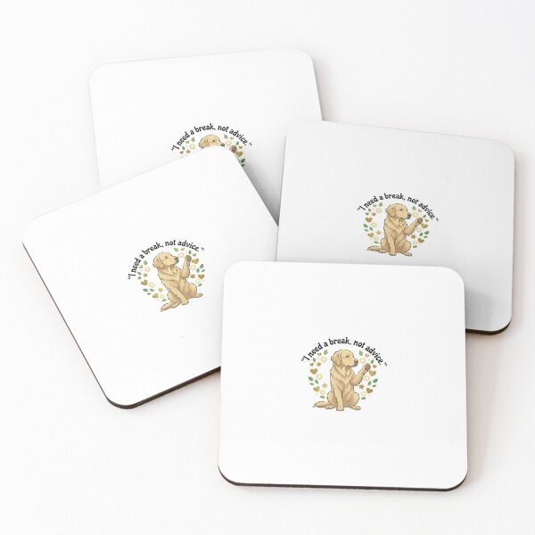 Item preview, I need a break dog sticker design designed and sold by wildbest.