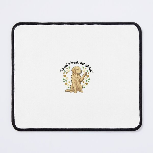 Item preview, I need a break dog sticker design designed and sold by wildbest.