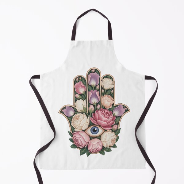 Item preview, Floral Hamsa with Eye Symbol designed and sold by jkrphoto.