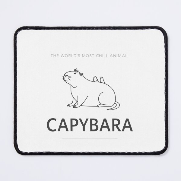 Item preview, Minimalist Capybara Chill Animal Tee... designed and sold by BornFabulous.