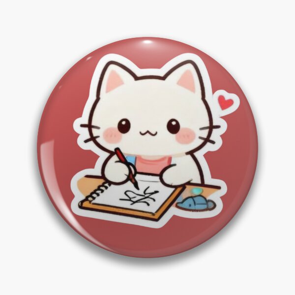 Item preview, Gato Artista designed and sold by mysticpalettee_red.