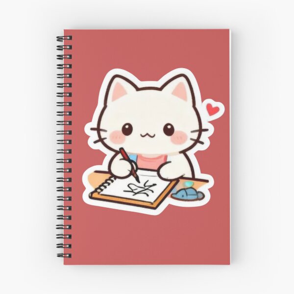 Item preview, Gato Artista designed and sold by mysticpalettee_red.