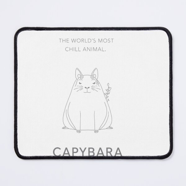 Item preview, Minimalist Capybara Chill Animal Tee... designed and sold by BornFabulous.