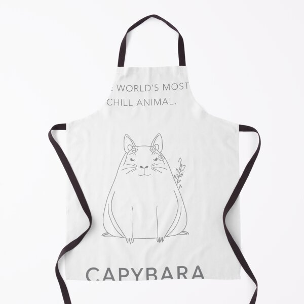 Item preview, Minimalist Capybara Chill Animal Tee... designed and sold by BornFabulous.
