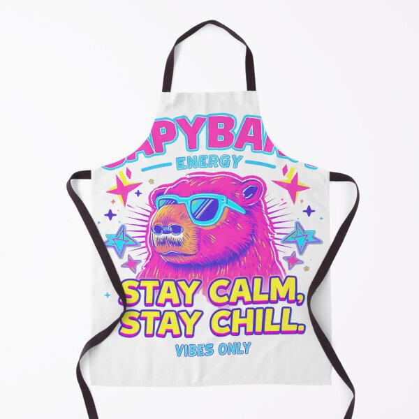 Item preview, Capybara Energy Y2K Neon Funny Tee... designed and sold by BornFabulous.