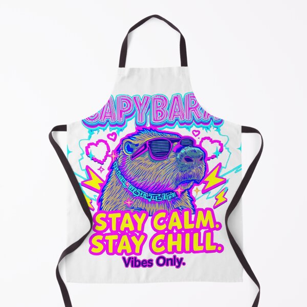 Item preview, Capybara Energy Y2K Neon Funny Tee... designed and sold by BornFabulous.
