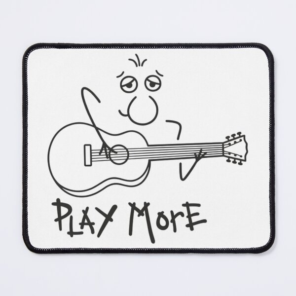Item preview, Play More Guitar designed and sold by Wander & Create.