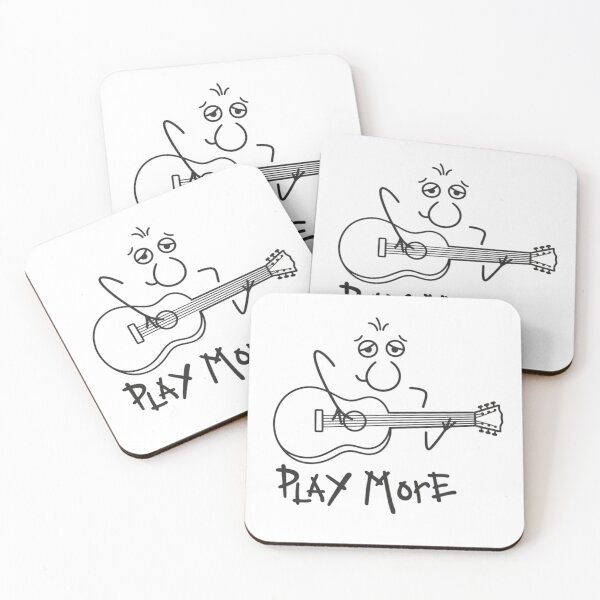 Item preview, Play More Guitar designed and sold by Wander & Create.