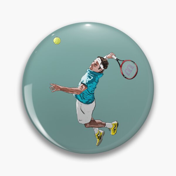 Item preview, Roger Federer Smash Mode - Tennis Legend Power Strike - Slam Dunk Graphic designed and sold by ZERO-MIND.