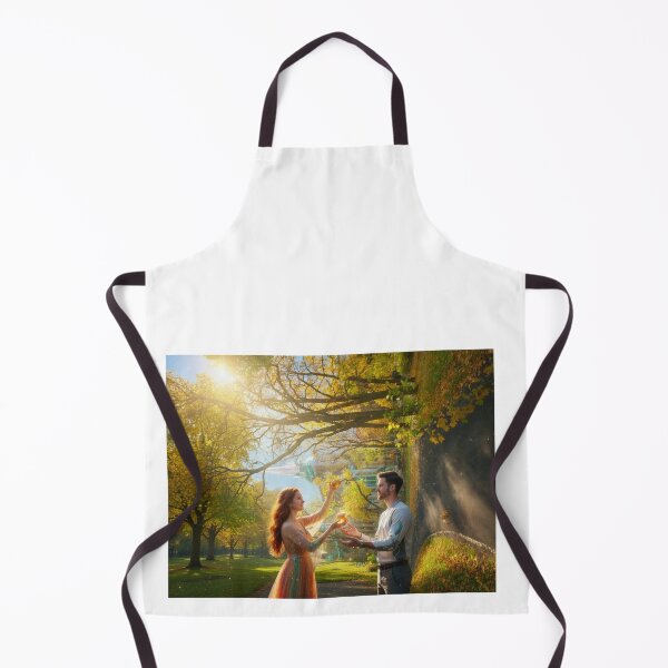 Item preview, Enchanted Garden – Woman Offering a Glowing Orb designed and sold by pasalagabriela.