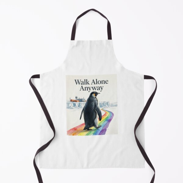Item preview, Walk Alone Anyway Penguin | T-Shirt designed and sold by Prism-Bubble.