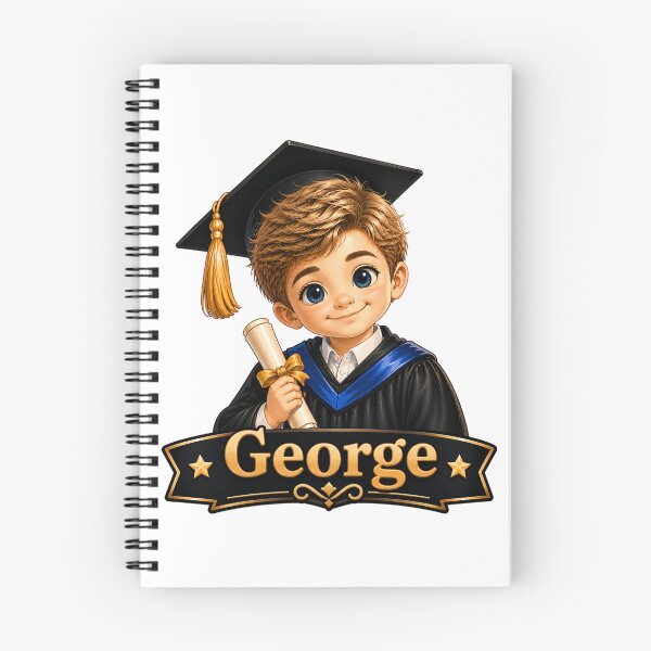 Item preview, Cute Kindergarten Graduation Boy George Class of 2026 Sticker designed and sold by JoyPopSticker.