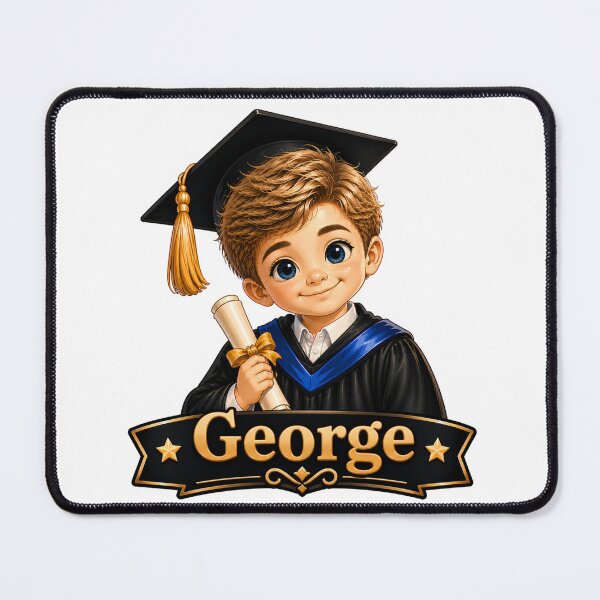 Item preview, Cute Kindergarten Graduation Boy George Class of 2026 Sticker designed and sold by JoyPopSticker.