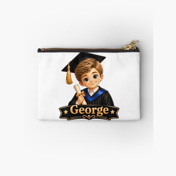 Item preview, Cute Kindergarten Graduation Boy George Class of 2026 Sticker designed and sold by JoyPopSticker.