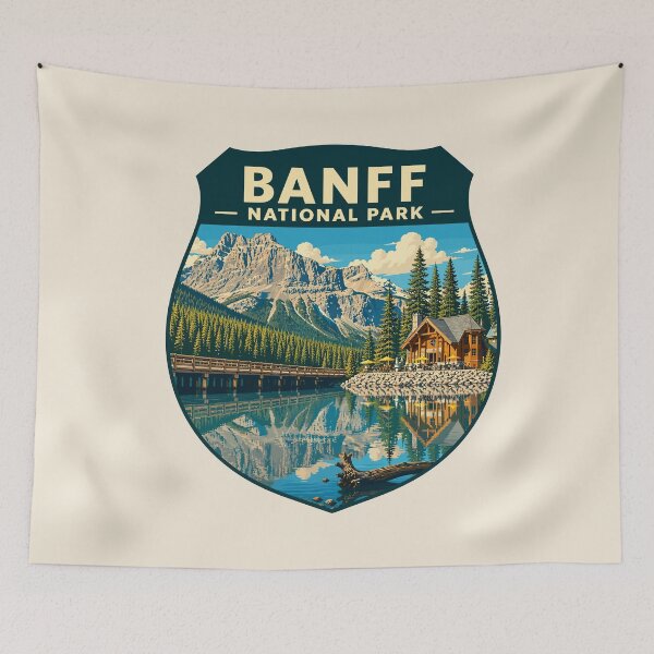 Item preview, Banff National Park Design designed and sold by Gideon Emmerich.