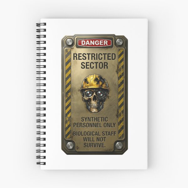 Item preview, Restricted Sector Synthetic Personnel Only Warning Sign designed and sold by octozap.