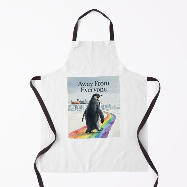 Item preview, Away From Everyone Penguin | T-Shirt designed and sold by Prism-Bubble.