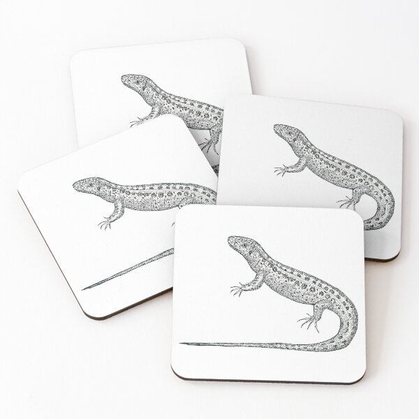 Item preview, Sand lizard - Lacerta agilis designed and sold by elenaourania.