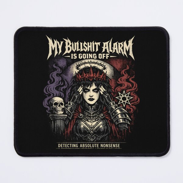 Item preview, Dark Gothic Oracle Occult Humor - My Alarm Is Going Off designed and sold by SidTastic .
