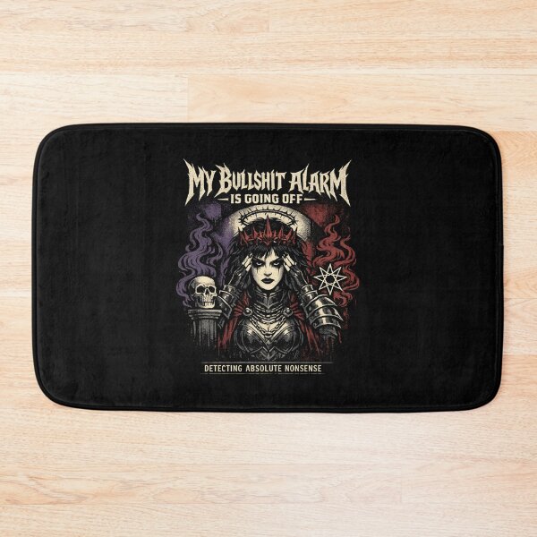Item preview, Dark Gothic Oracle Occult Humor - My Alarm Is Going Off designed and sold by SidTastic .
