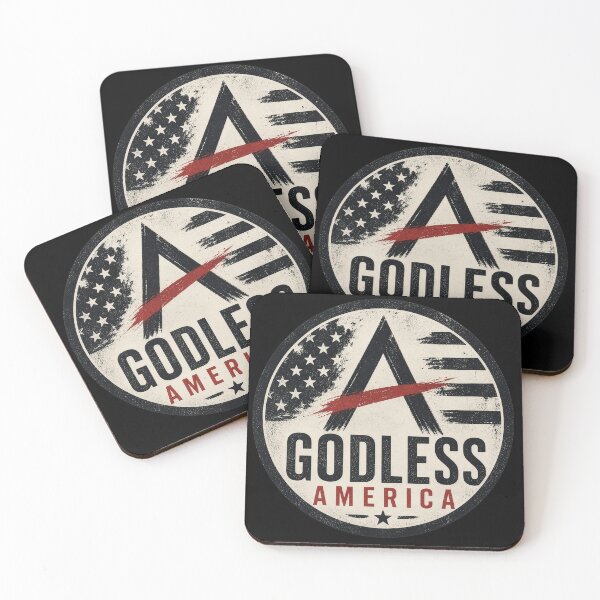 Item preview, Godless America designed and sold by irregulargoods.