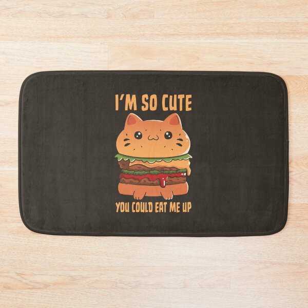 Item preview, Eat Me Up Cat Burguer by Tobe Fonseca designed and sold by Tobe Fonseca®.