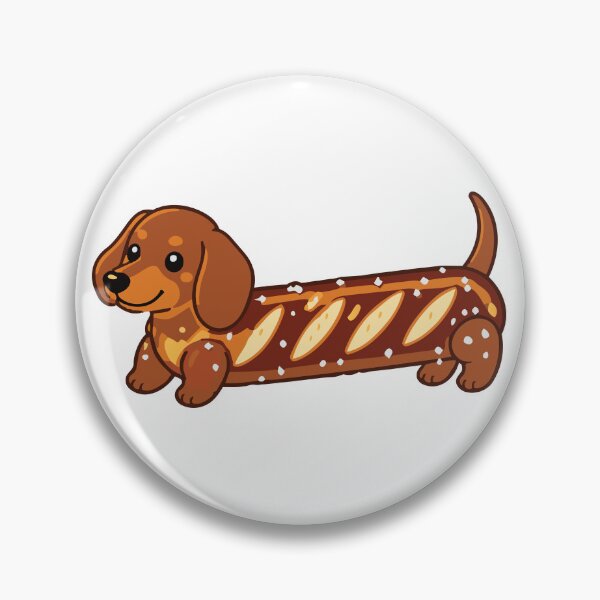 Item preview, Pretzel Dachshund  designed and sold by AbstractArielle.