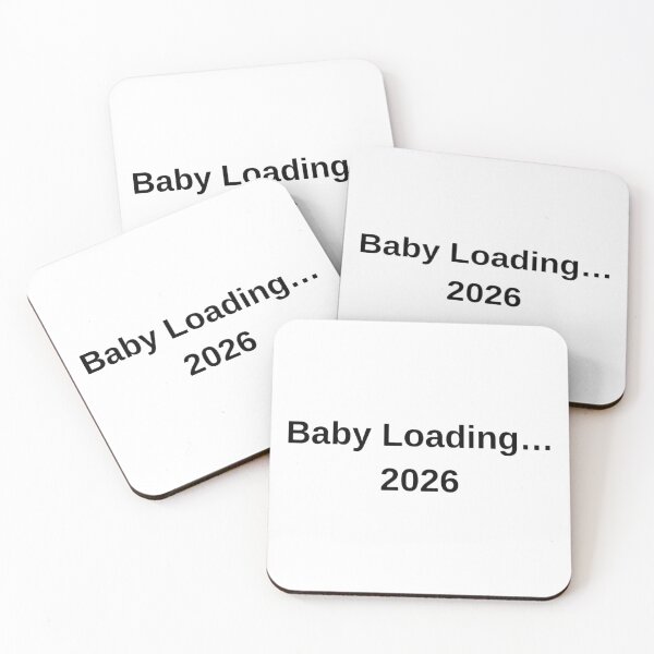 Item preview, Baby Loading 2026 | Cute Pregnancy Announcement Design designed and sold by Byarasstudio.