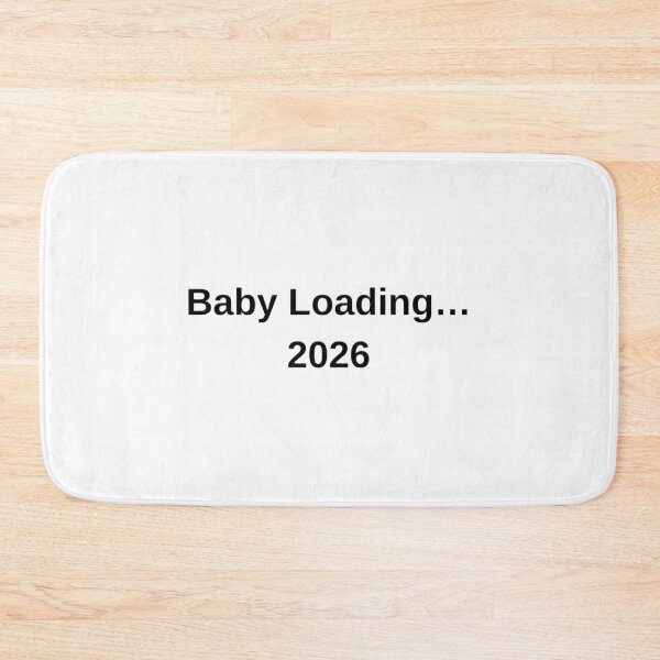 Item preview, Baby Loading 2026 | Cute Pregnancy Announcement Design designed and sold by Byarasstudio.