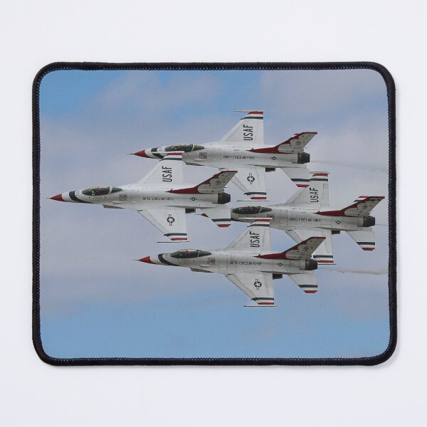 Item preview, USAF Thunderbird Diamond designed and sold by Cloud Four Photography.