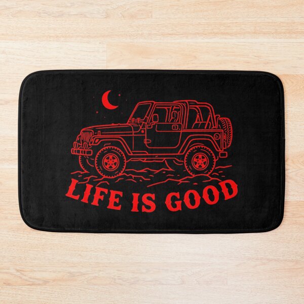 Item preview, Life is Good Wrangler TJ Off-Road 4x4 American Flag TOP OFF Red designed and sold by Off-Road-Zone.