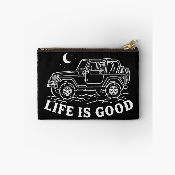 Artikelvorschau, Life is Good Wrangler TJ Off-Road 4x4 mit amerikanischer Flagge, offenem Verdeck, Off-White entworfen und verkauft von Off-Road-Zone.