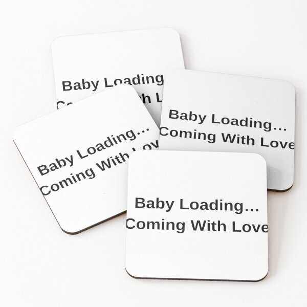Item preview, Baby Loading… Made with Love | Cute Pregnancy Announcement Design designed and sold by Byarasstudio.