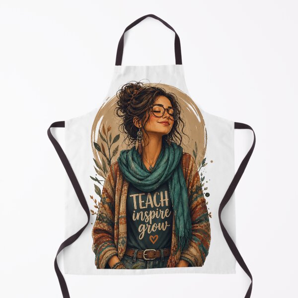 Item preview, Boho Teacher Portrait2 designed and sold by LamisArts ID (71).