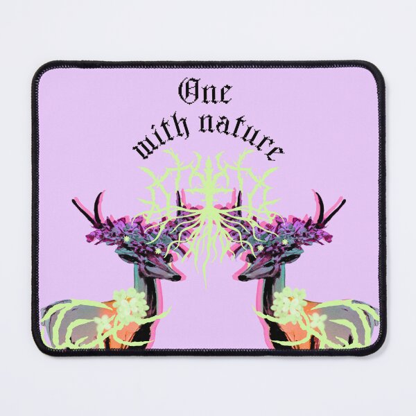Item preview, One with Nature-Pastel Deers with floral Antlers  designed and sold by mooncakekaro.