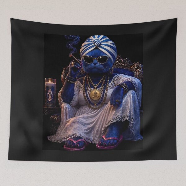 Item preview, La Santera Cat designed and sold by ZunZunArt.