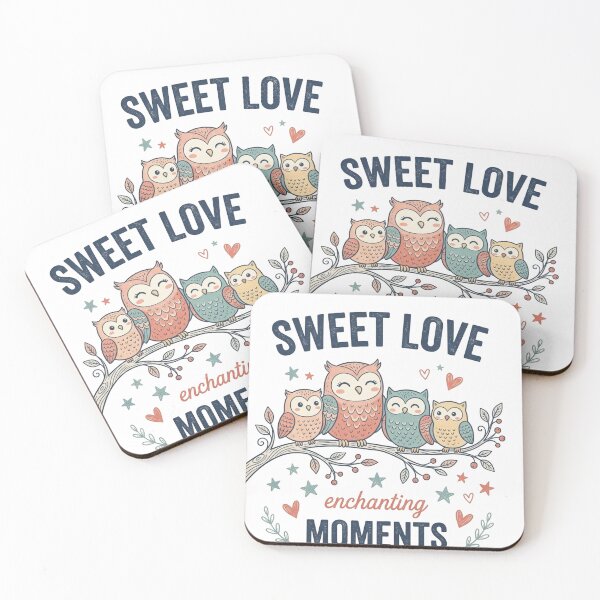 Item preview, Sweet Love Owls on Branch Moments designed and sold by sanorastyle.