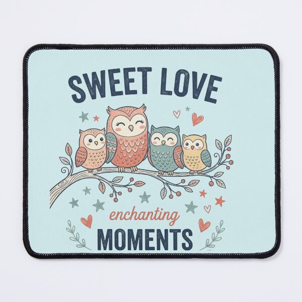 Item preview, Sweet Love Owls on Branch Moments designed and sold by sanorastyle.