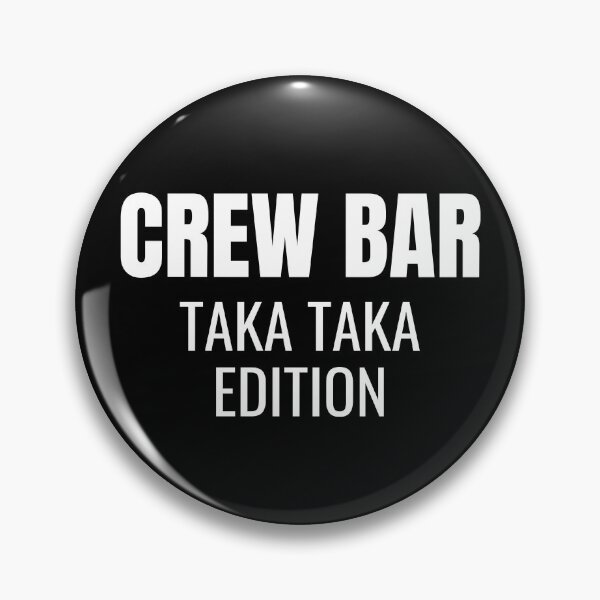 Item preview, Crew Bar Taka Taka Edition (White) designed and sold by ShipCrewNation.