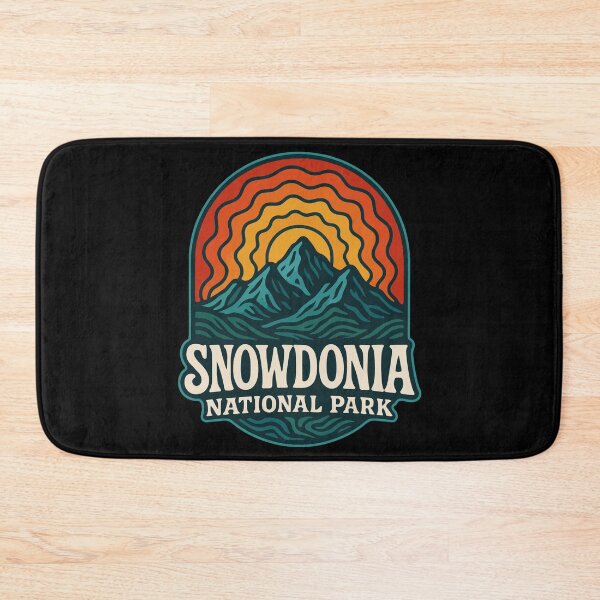 Item preview, Snowdonia National Park Trippy Art designed and sold by TomFrontierArt.