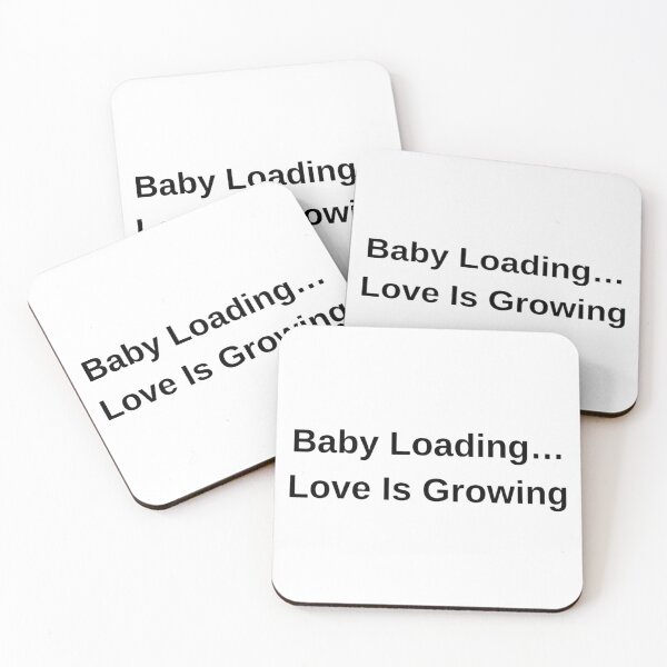 Item preview, Baby Loading… Love Is Growing | Cute Pregnancy Announcement Design designed and sold by Byarasstudio.