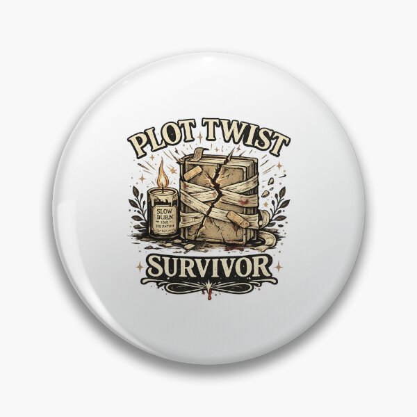 Item preview, Plot Twist Survivor designed and sold by bookshelfwear.