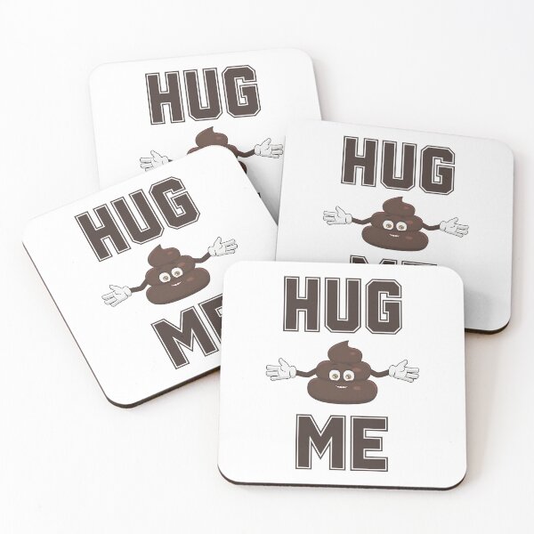 Item preview, Funny HUG ME Poop Emoji Free Poopie HUGS Novelty Fun Shit designed and sold by BuyShirtsOnline.