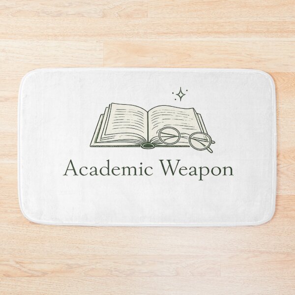 Item preview, Academic Weapon Minimal Aesthetic – Soft Sage Green Book Art | Cute Student Gift designed and sold by irfanshikh.