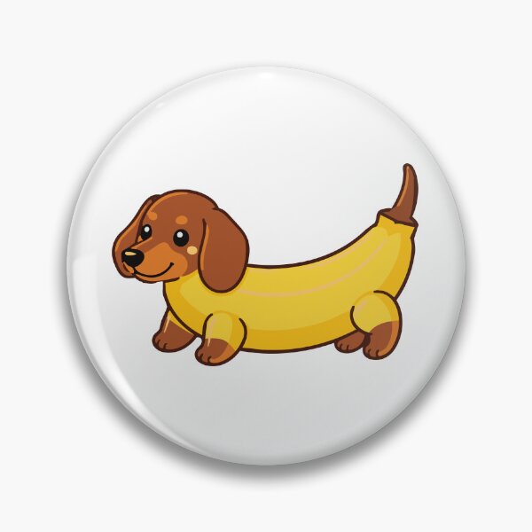 Item preview, Banana Dachshund  designed and sold by AbstractArielle.